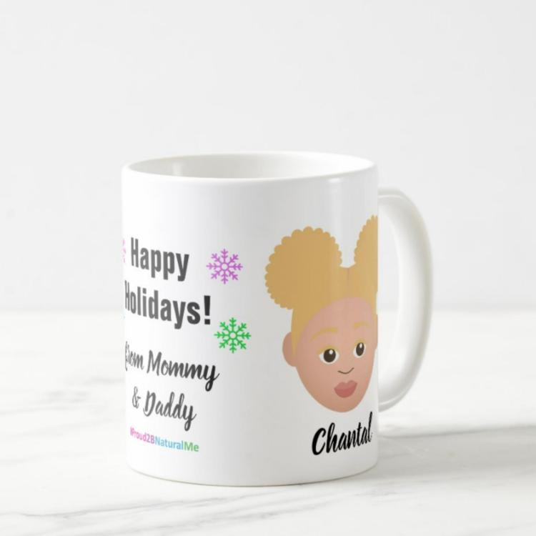 Tap to browse personalized holiday gift mugs!